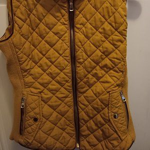 Love Tree Zipper Vest Jacket